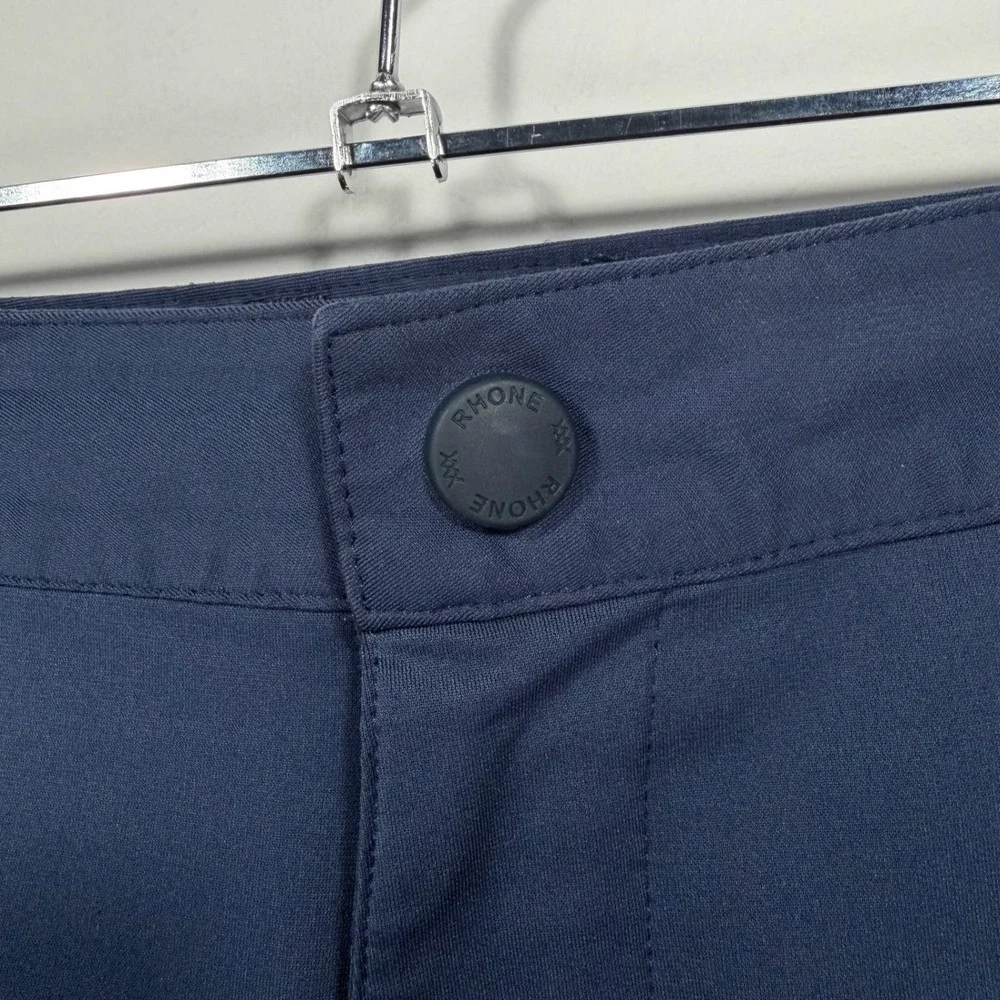 Rhone Commuter Shorts Men Size 36 Navy Blue Performance Stretch Tech Golf 6